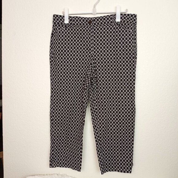 Counterparts Pants - Counterparts size 16 Patterned Pants Black and white Career